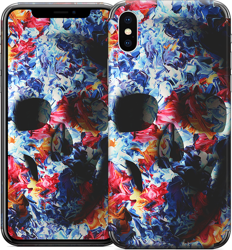 Skull - Light Version (Feat. Marta Macedo) iPhone Skin