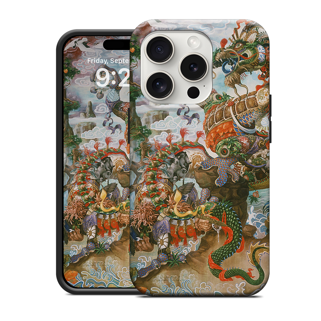 Brewing The Yangze iPhone Case