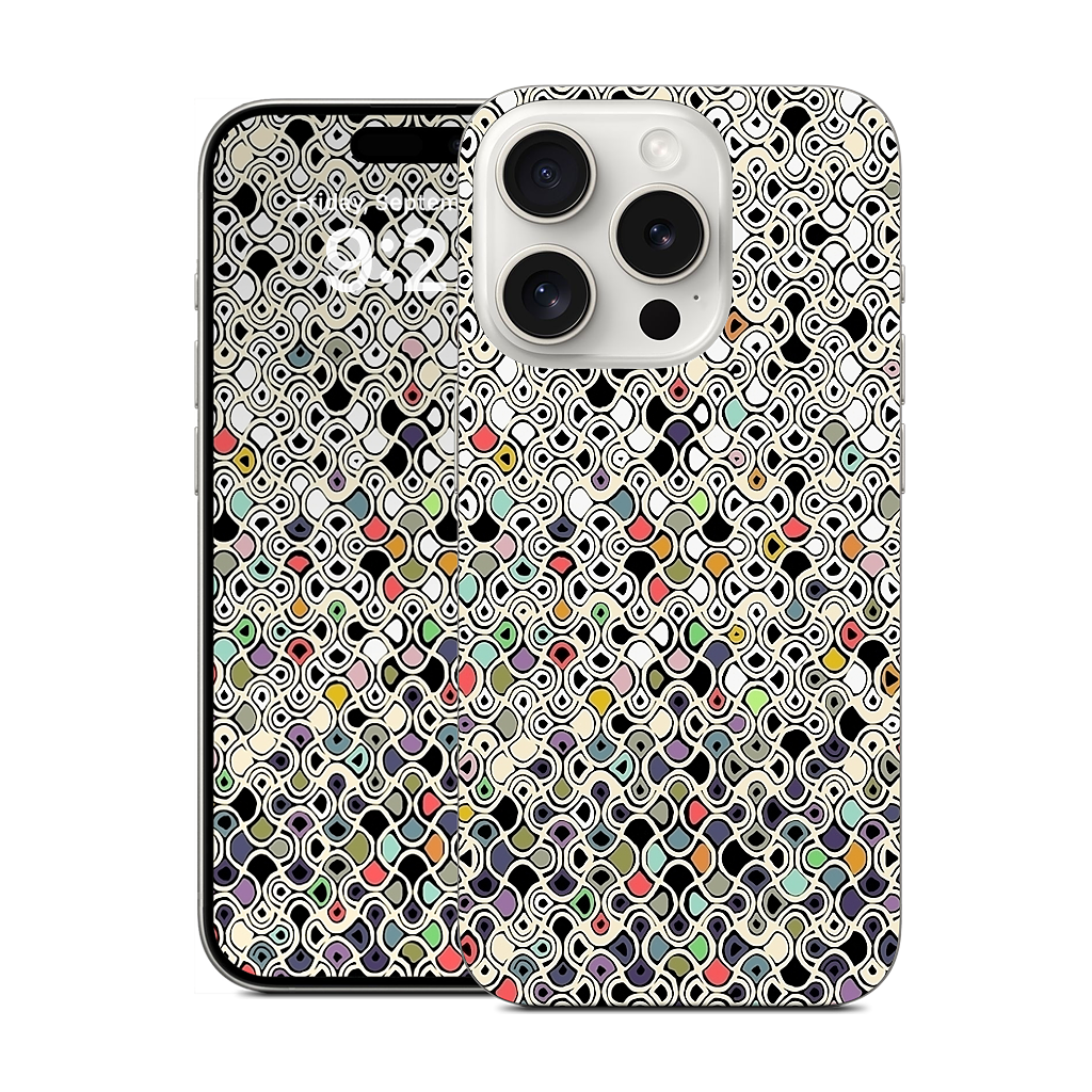 cellular ombre iPhone Skin