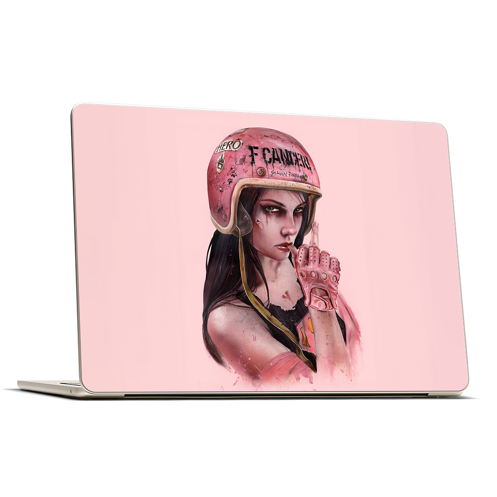 F Cancer MacBook Skin