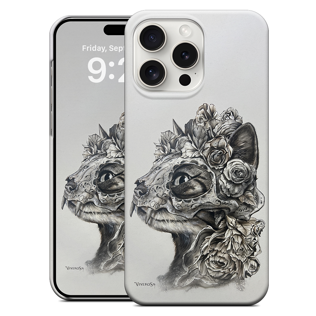 Muerte Cat iPhone Case