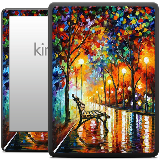 THE LONELINESS OF AUTUMN by Leonid Afremov Kindle Skin