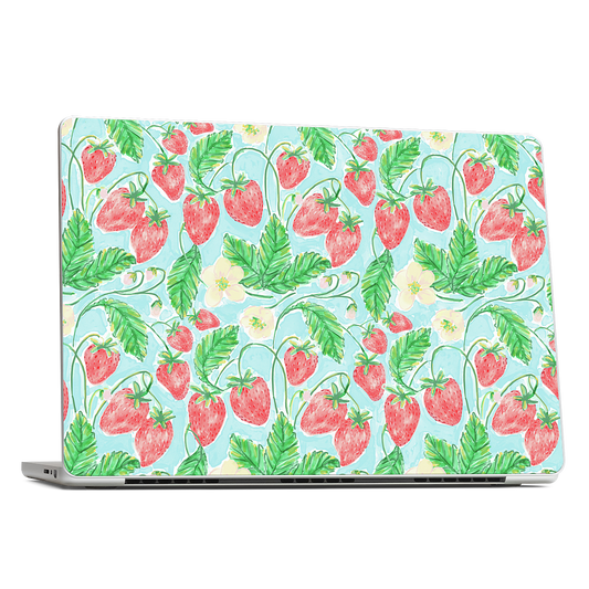 Wild Strawberries MacBook Skin