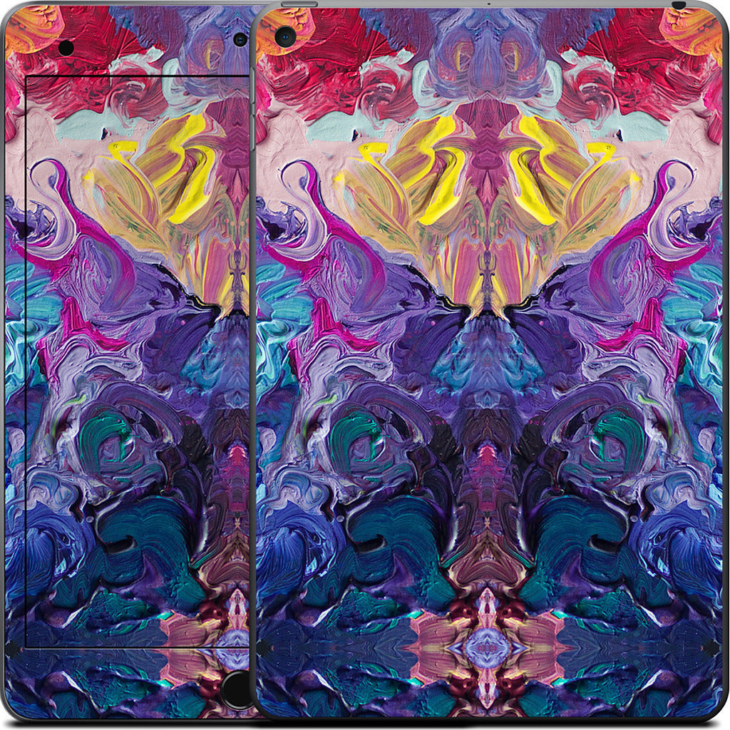 Rainbow Flow Abstract iPad Skin