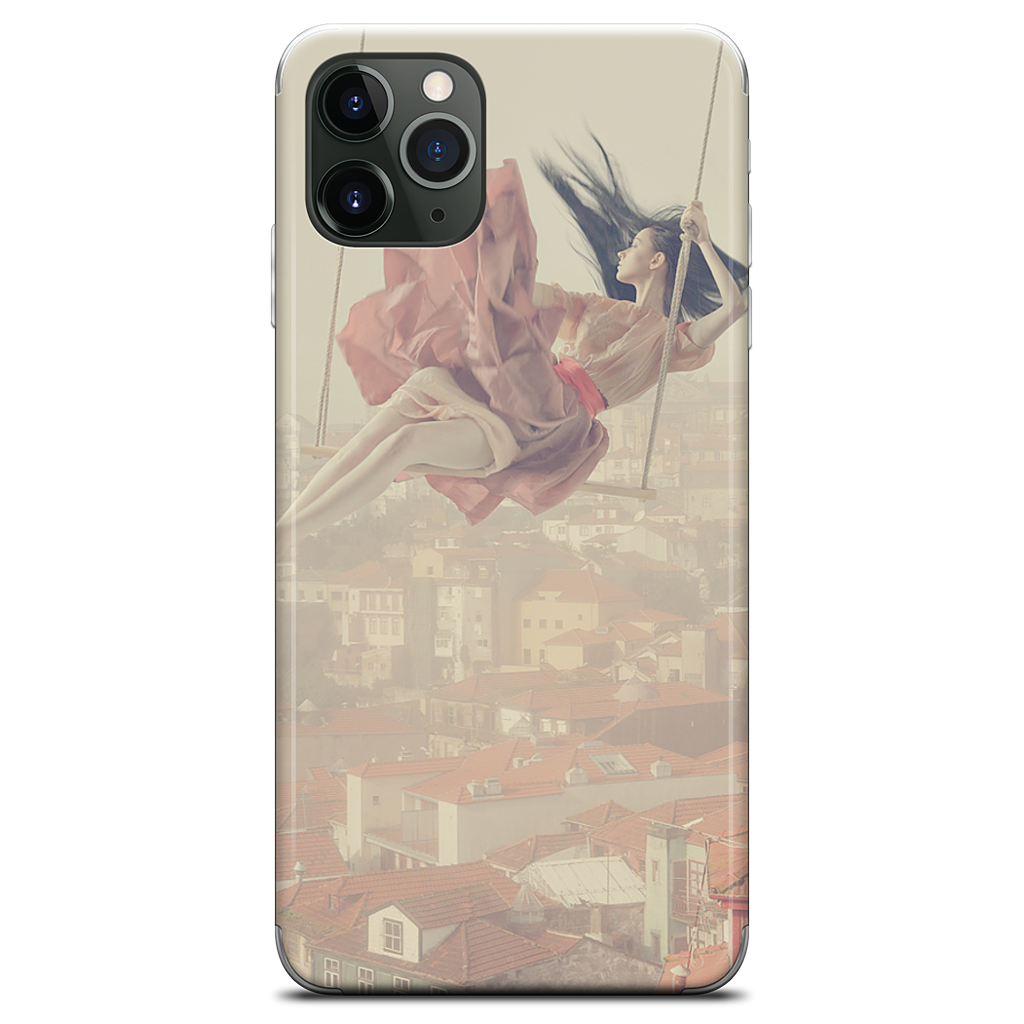 Swinging Over Oporto iPhone Skin