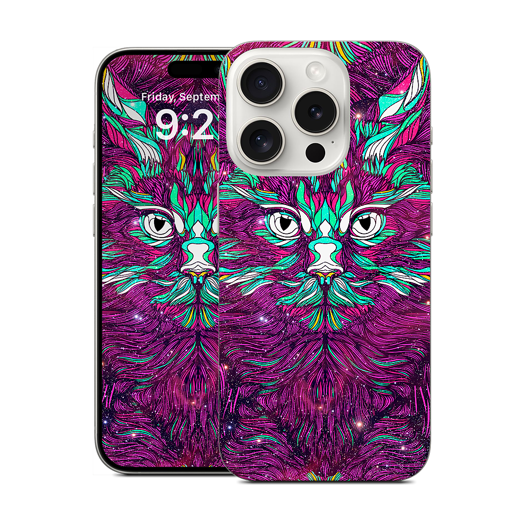 Space Cat iPhone Skin