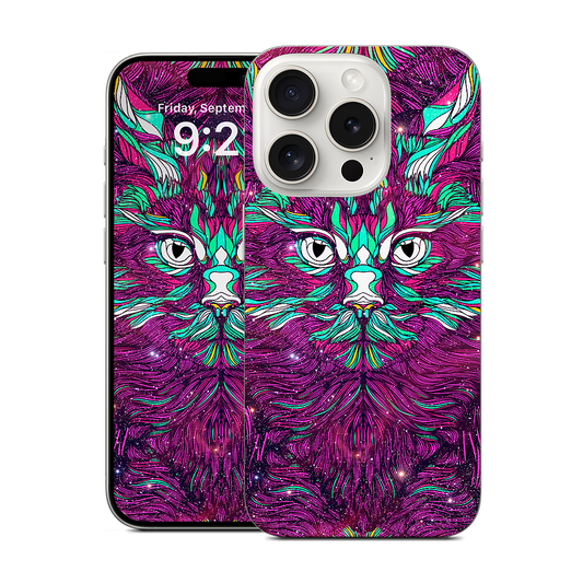 Space Cat iPhone Skin