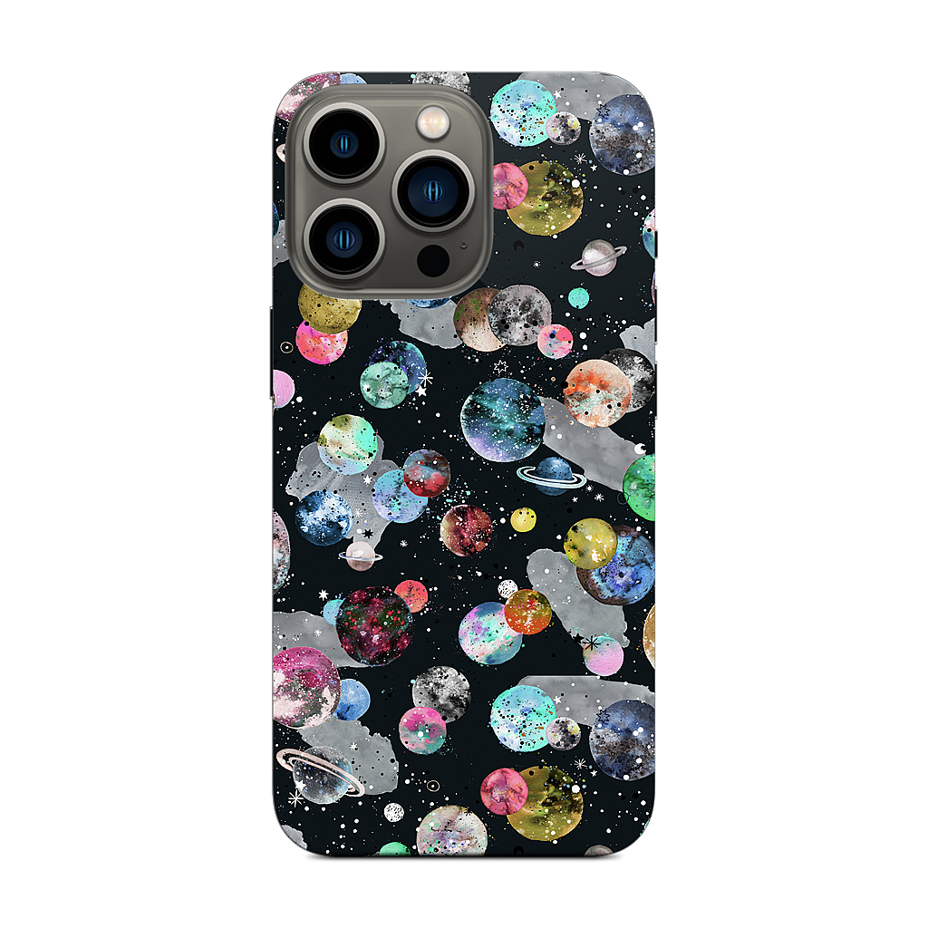 Cosmic Collage iPhone Skin