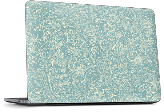 Peacock Dell Laptop Skin