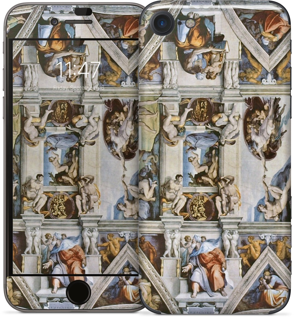 Cappella Sistina Ceiling iPhone Skin