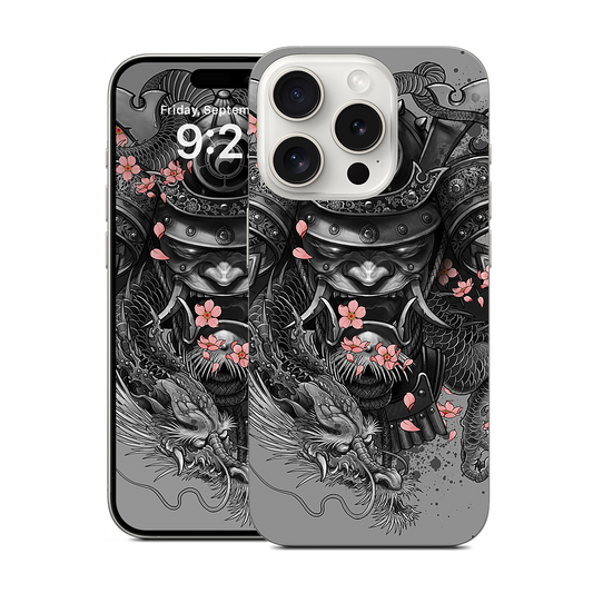 Samurai Dragon iPhone Skin