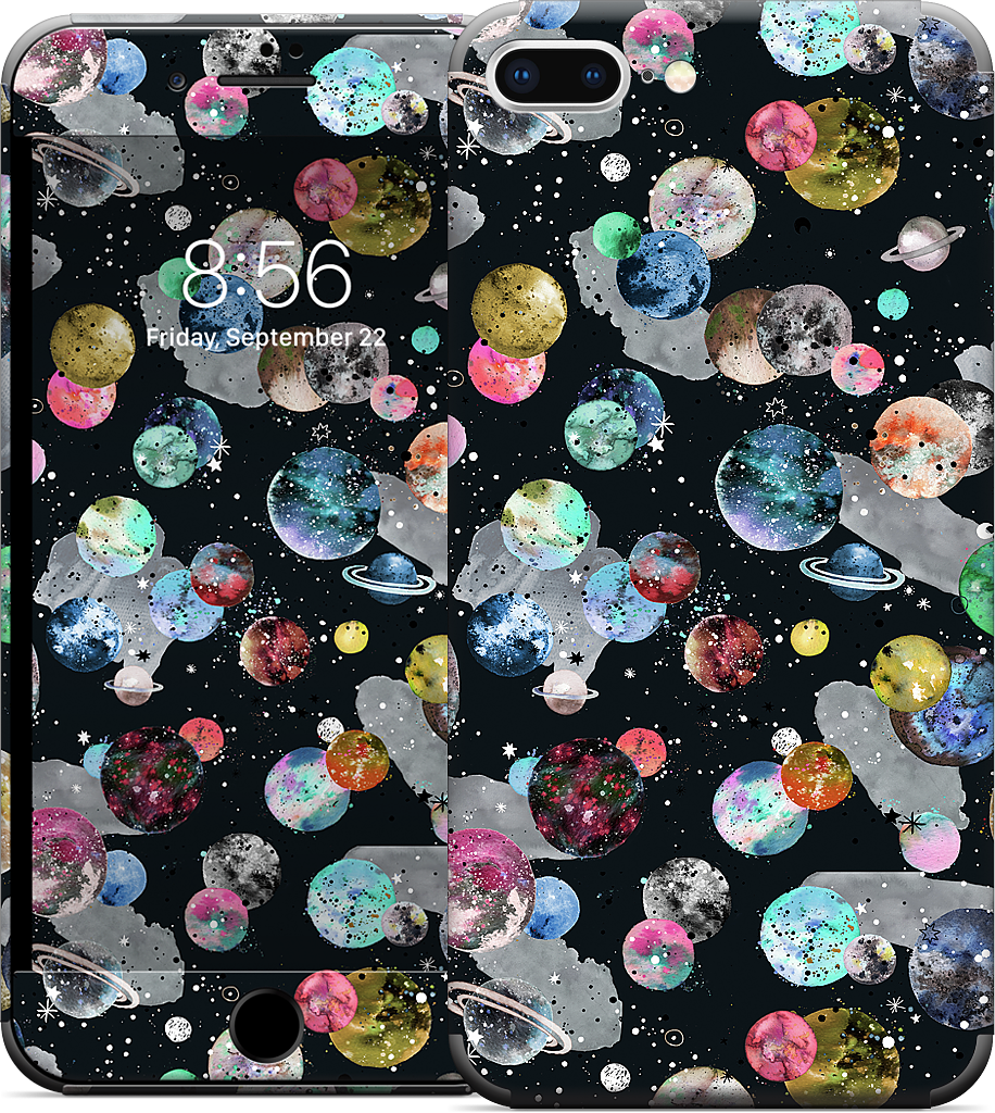 Cosmic Collage iPhone Skin