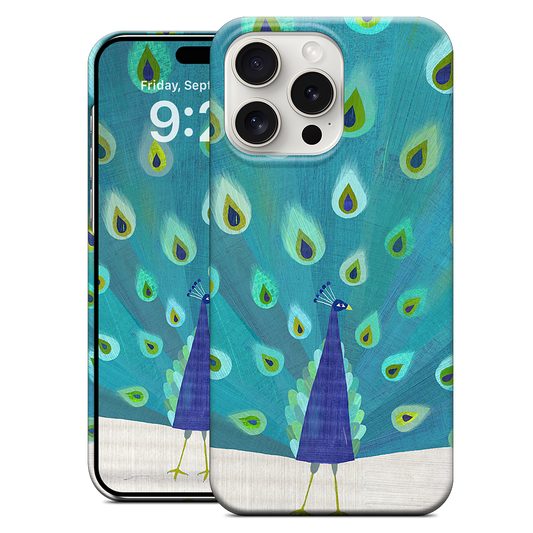 Patterned Peacock iPhone Case