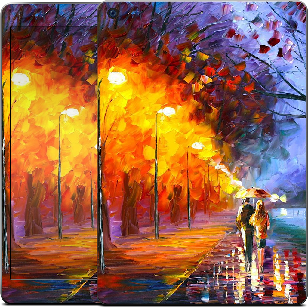 ALLEY BY THE LAKE by Leonid Afremov iPad Skin