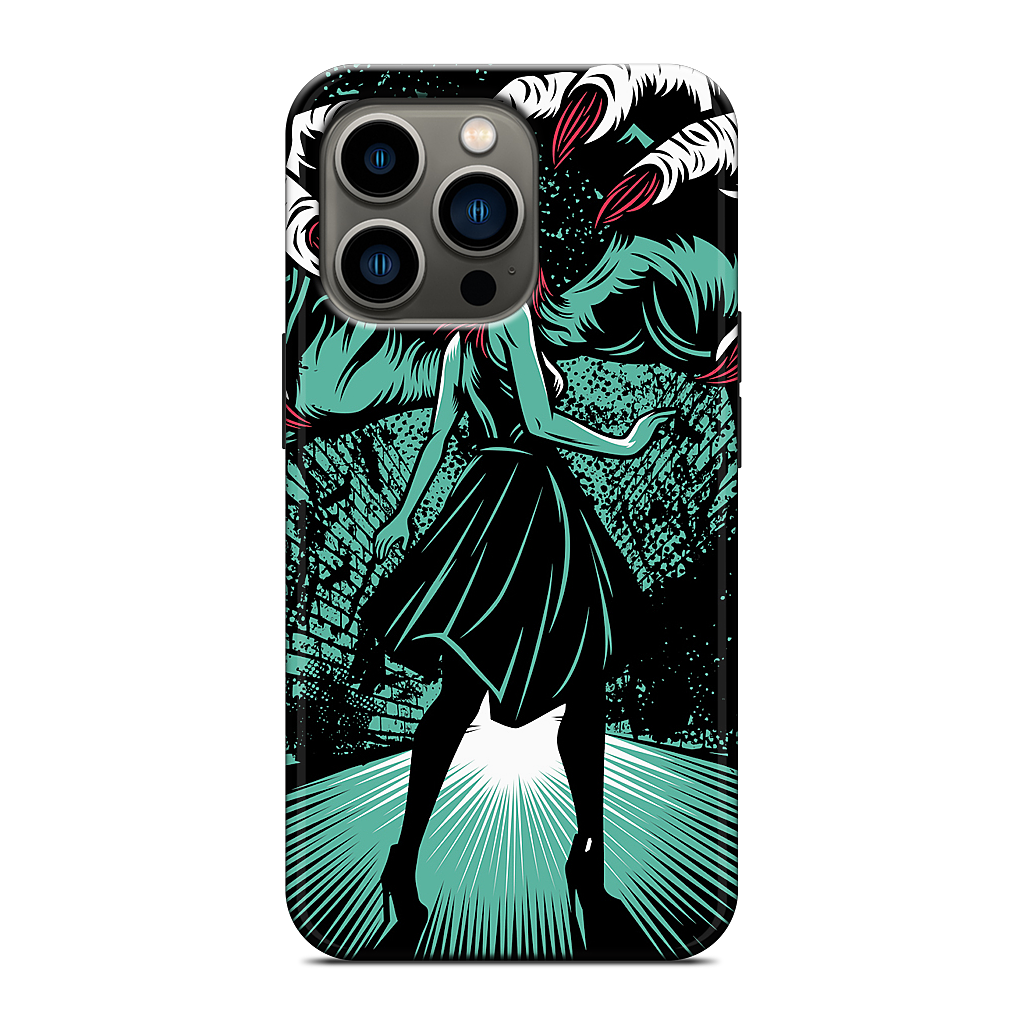 Molly vs The Zombie iPhone Case