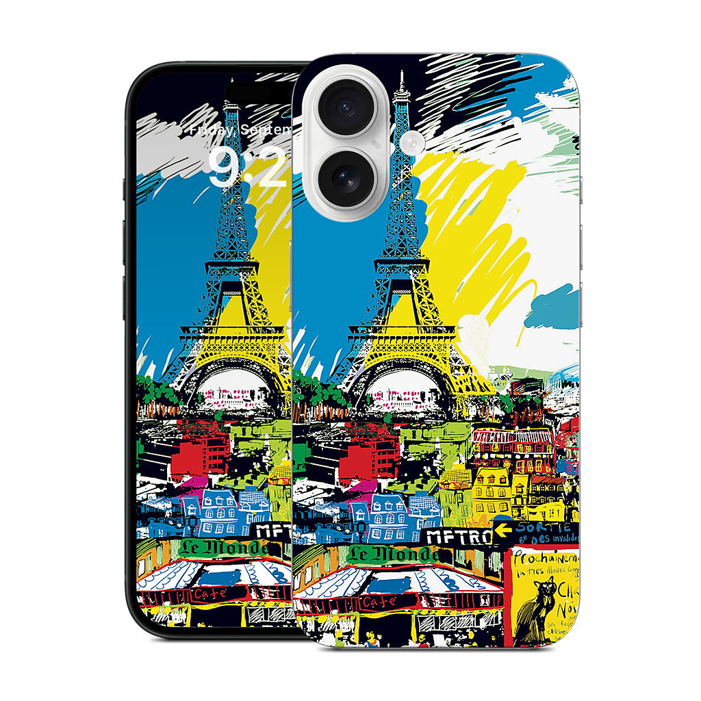 Paris Skyline iPhone Skin