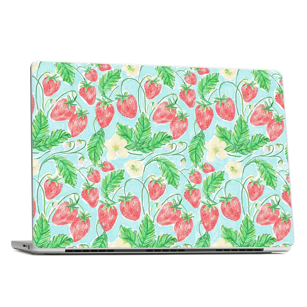 Wild Strawberries MacBook Skin