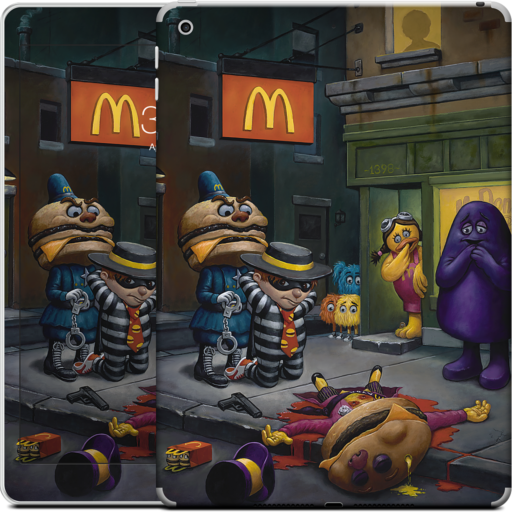 McCheese Gets Greased iPad Skin