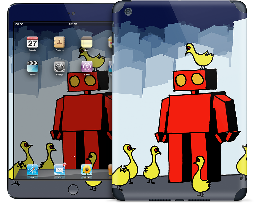 I Like Birds iPad Skin