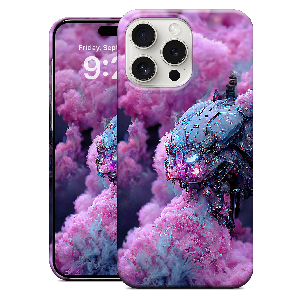 Cotton Candy Mechs iPhone Case