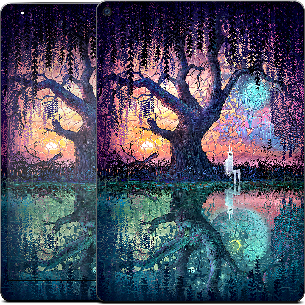 On the Banks of Broken Worlds iPad Skin