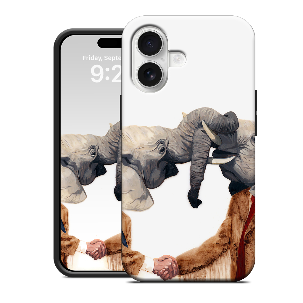 Trunking In Korea iPhone Case