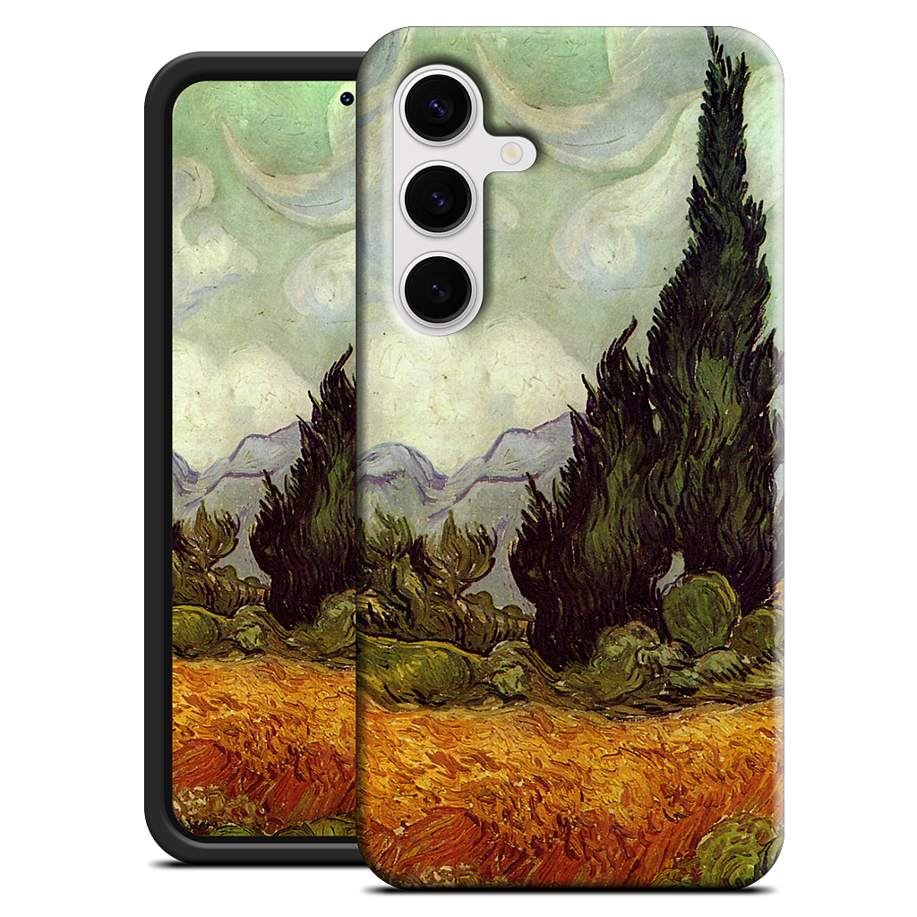 A Wheatfield with Cypresses Samsung Case
