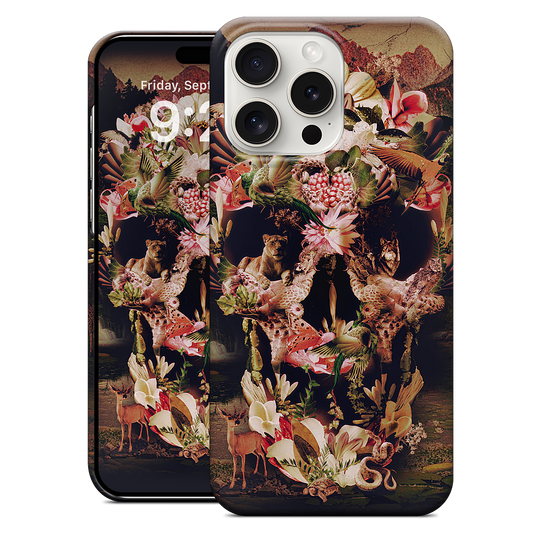 Jungle Skull iPhone Case