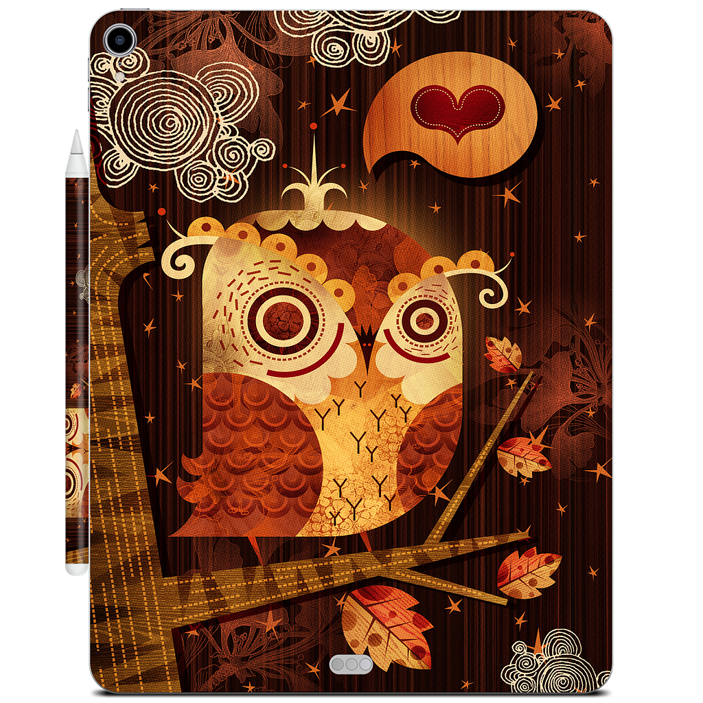 The Enamored Owl iPad Skin