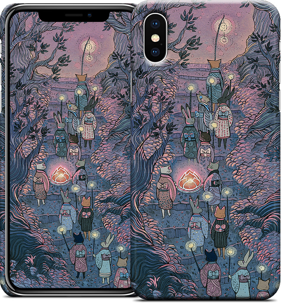 Woodland Procession iPhone Case