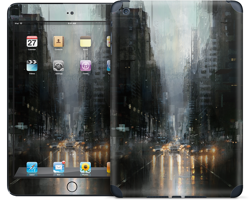 October Rain iPad Skin