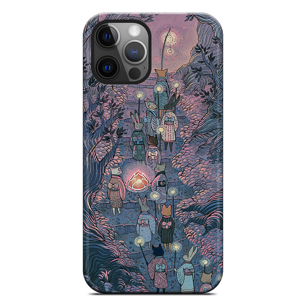 Woodland Procession iPhone Case