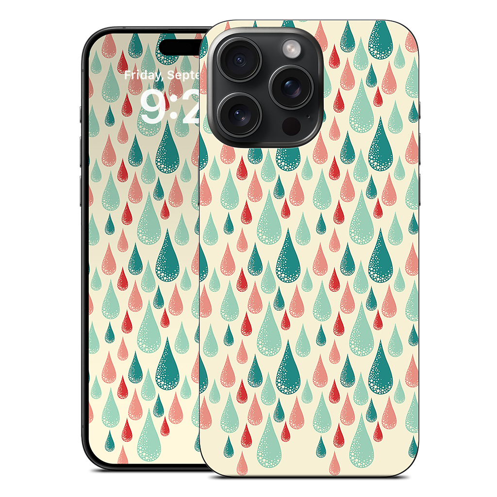 Rain Drops iPhone Skin