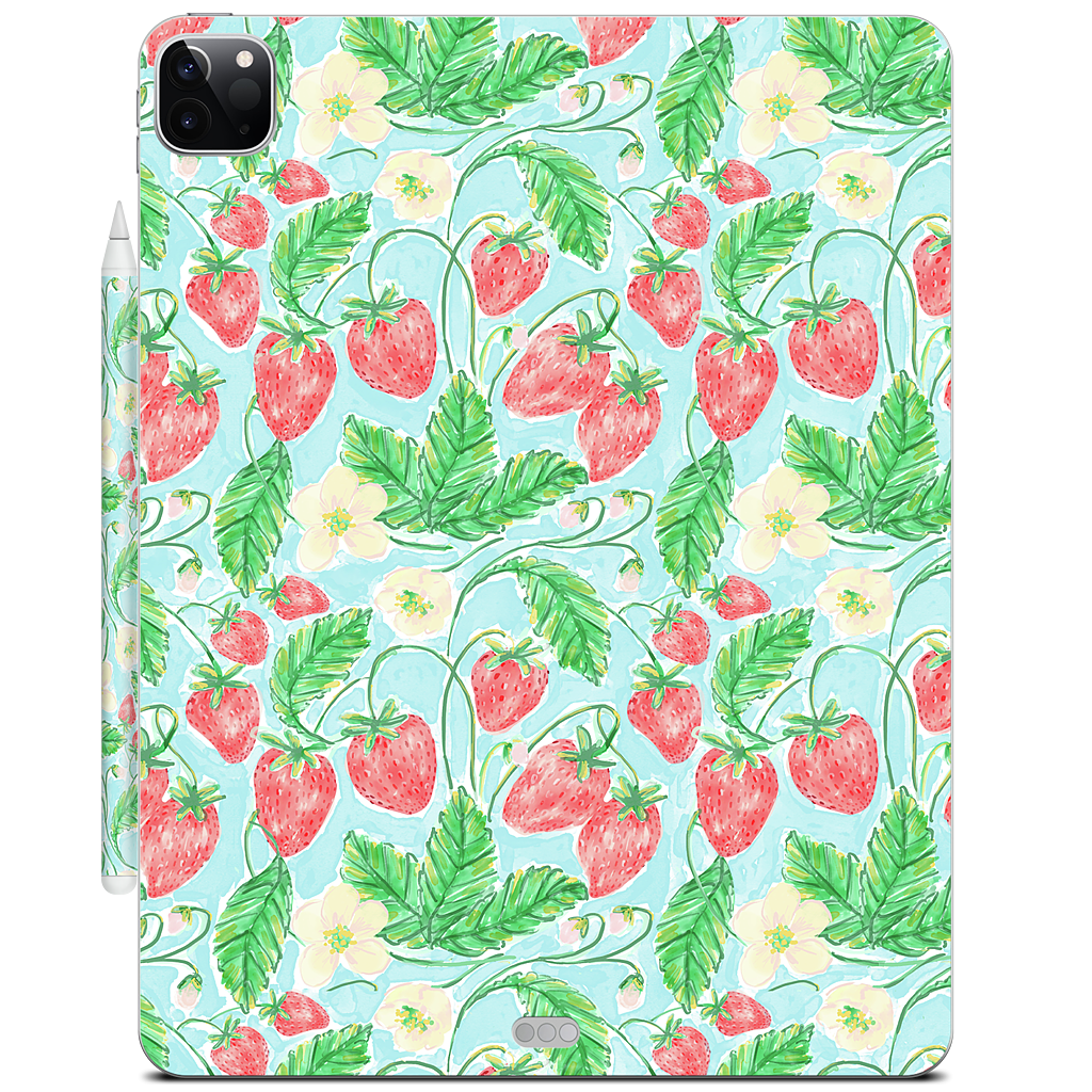 Wild Strawberries iPad Skin