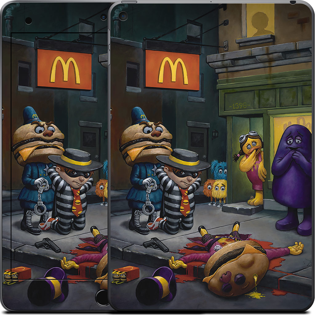 McCheese Gets Greased iPad Skin