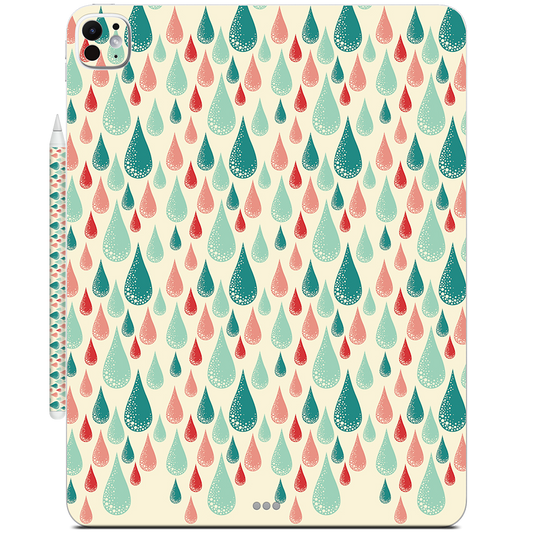 Rain Drops iPad Skin