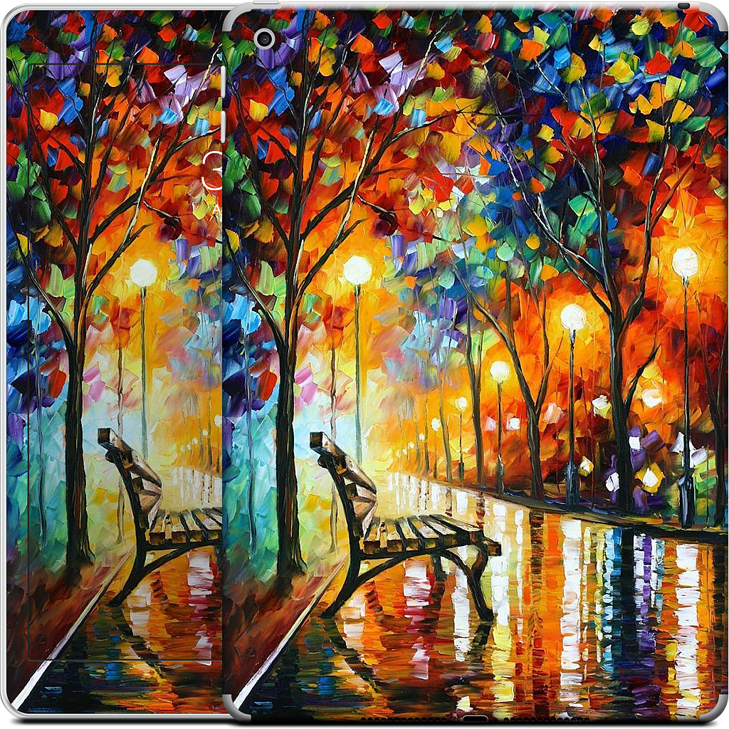 THE LONELINESS OF AUTUMN by Leonid Afremov iPad Skin