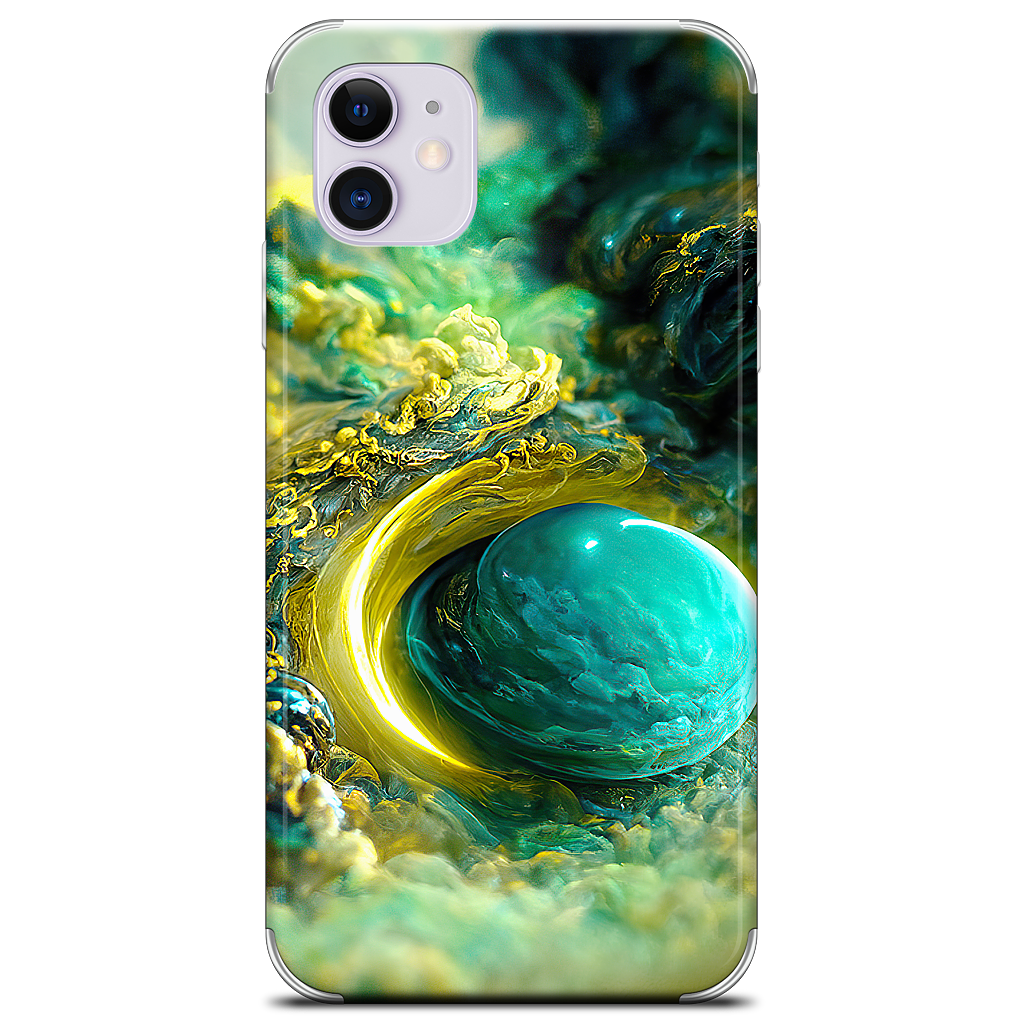 Planetary Accretion iPhone Skin