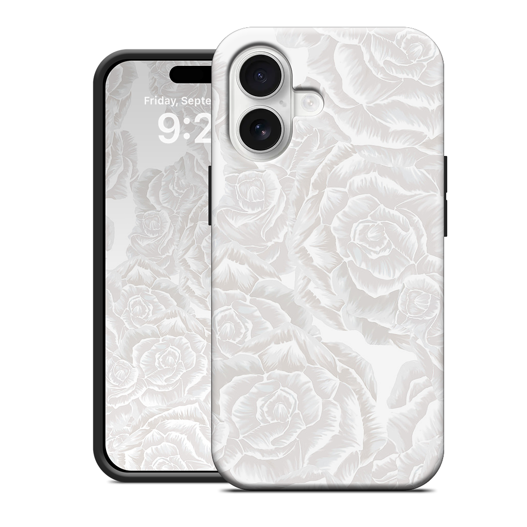 White Rose iPhone Case