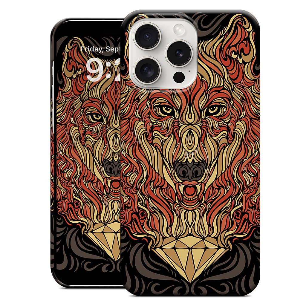 The Lone Wolf iPhone Case