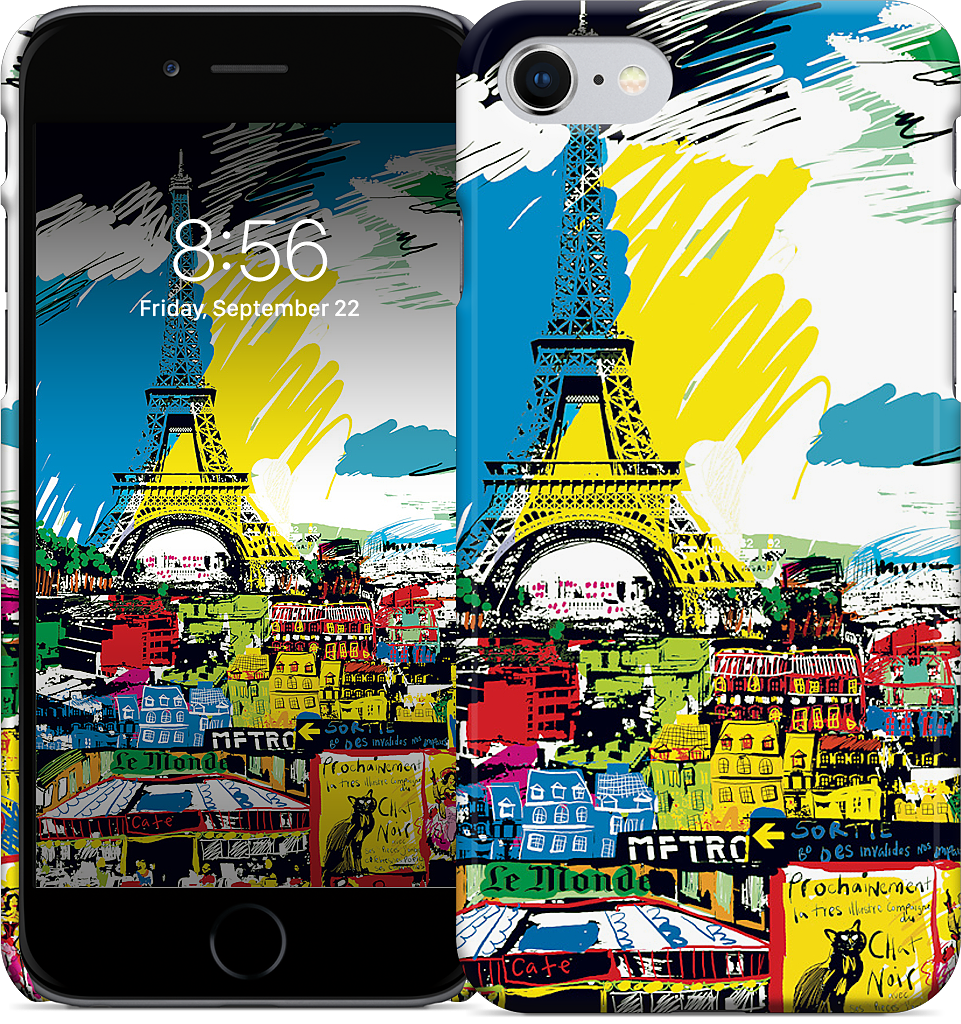 Paris Skyline iPhone Case