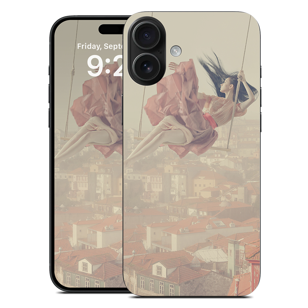 Swinging Over Oporto iPhone Skin