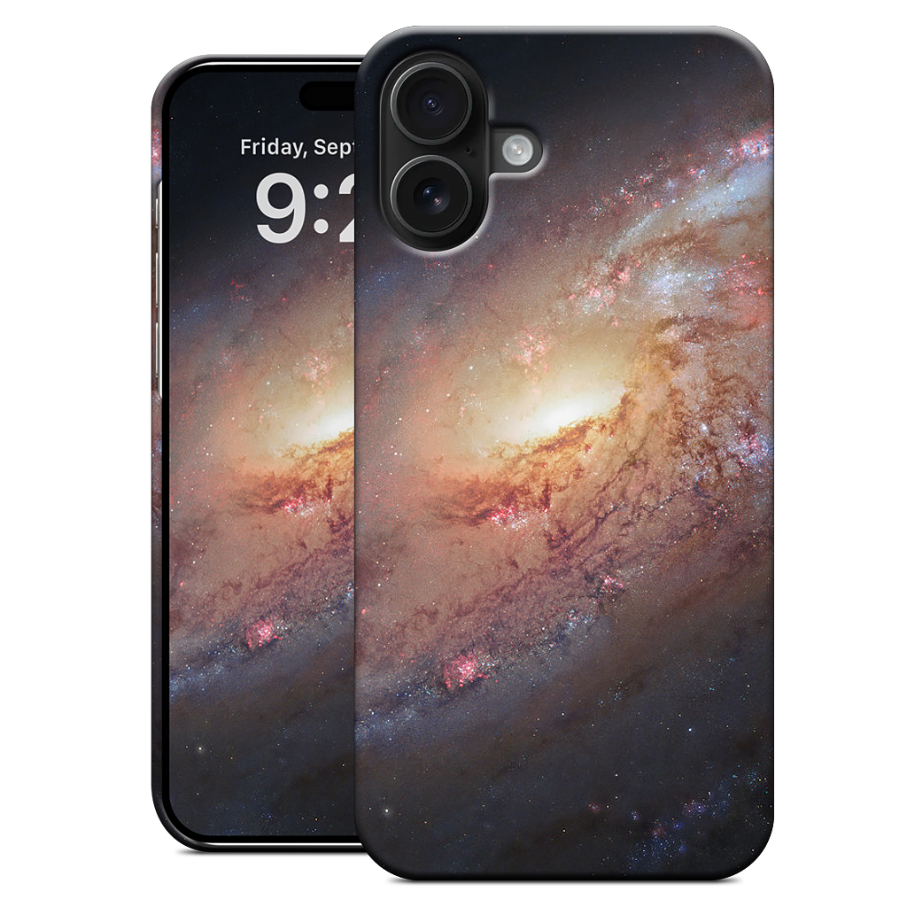 M106 Spiral Galaxy iPhone Case