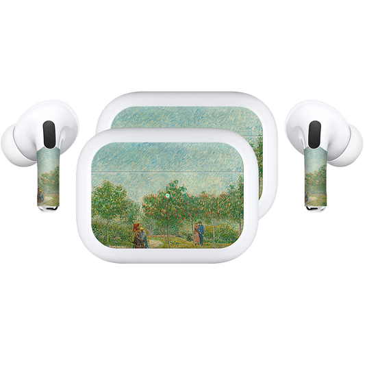 Garden with Courting Couples AirPods