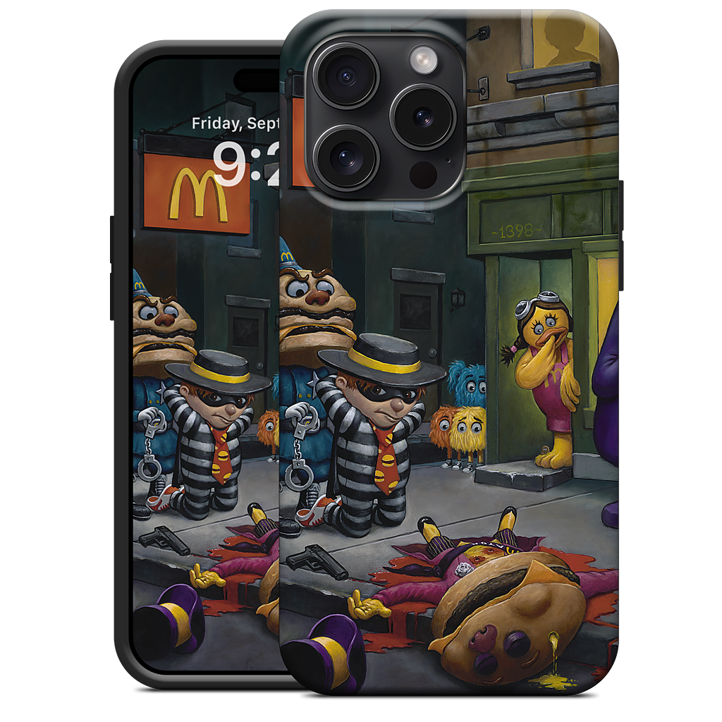 McCheese Gets Greased iPhone Case