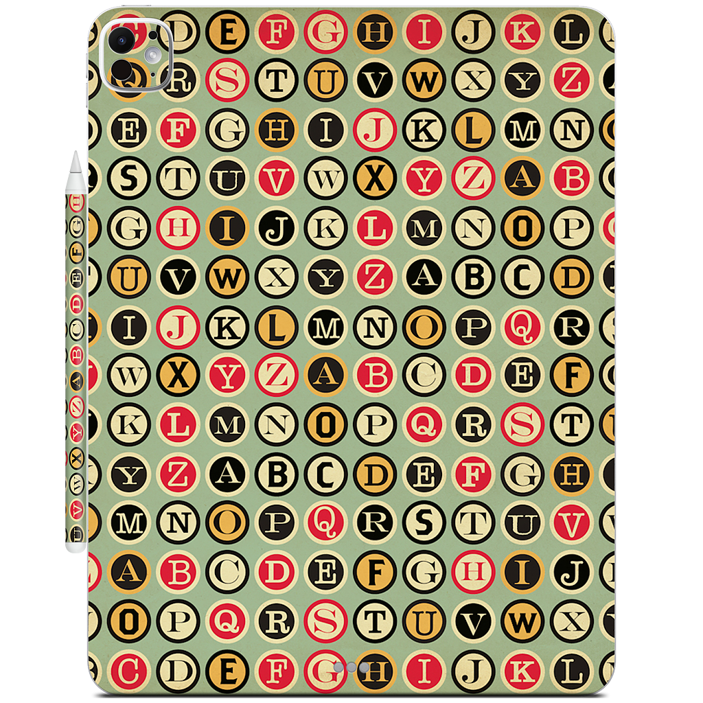 Key Caps iPad Skin