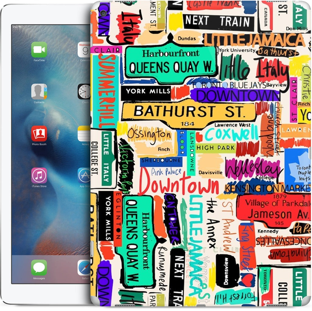 Toronto words iPad Skin