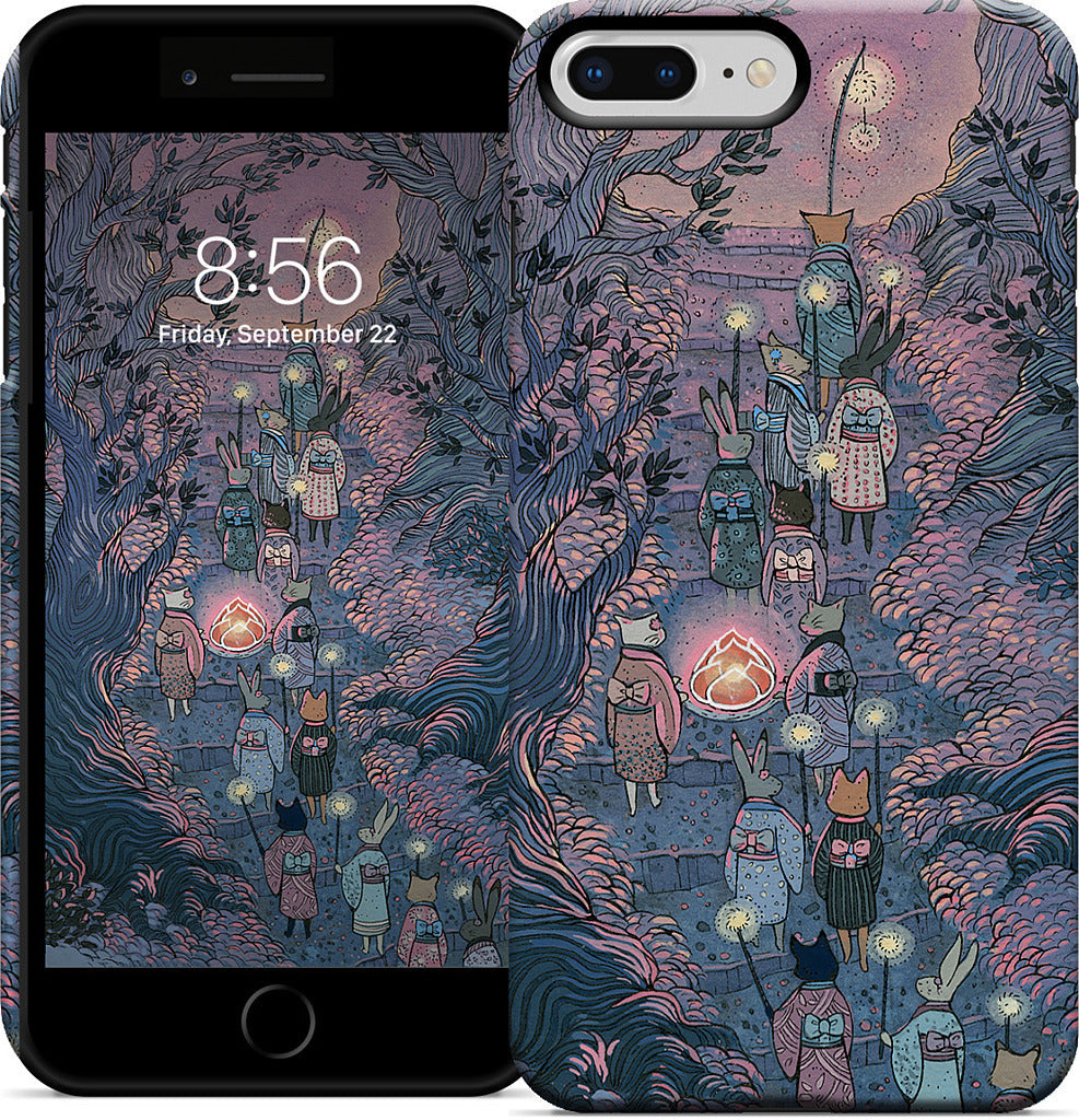 Woodland Procession iPhone Case