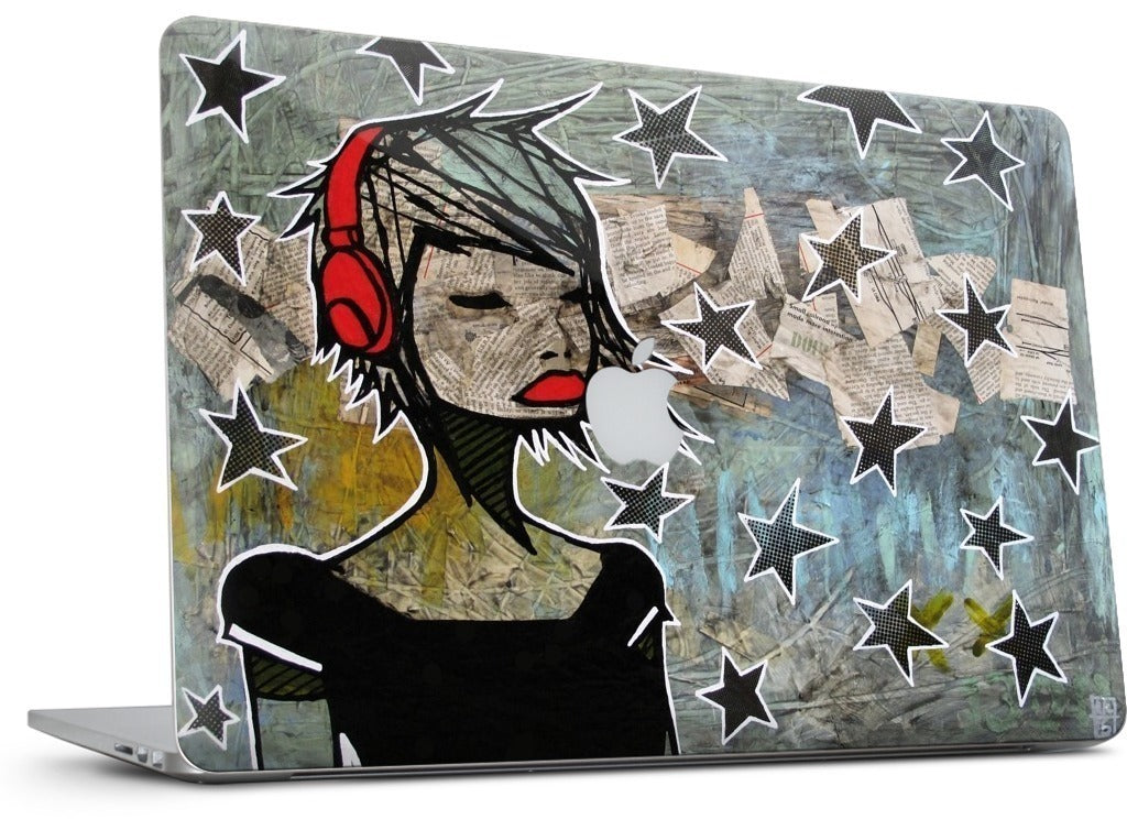 Night Music MacBook Skin