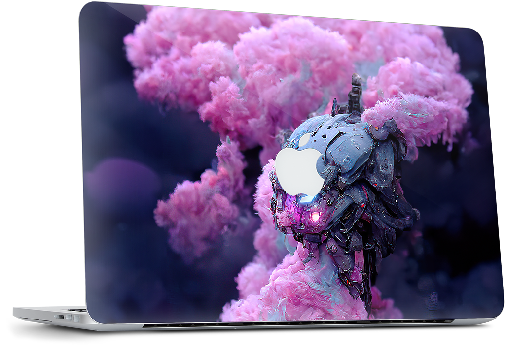 Cotton Candy Mechs MacBook Skin